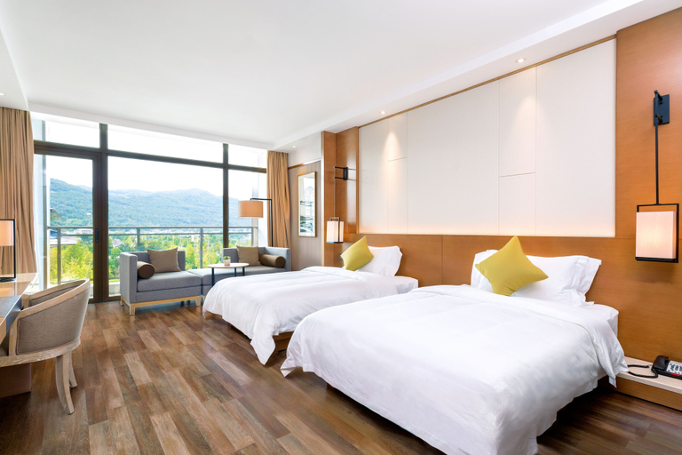 Bedroom 2, Minyoun Langzhong Ancient City Resort, Nanchong