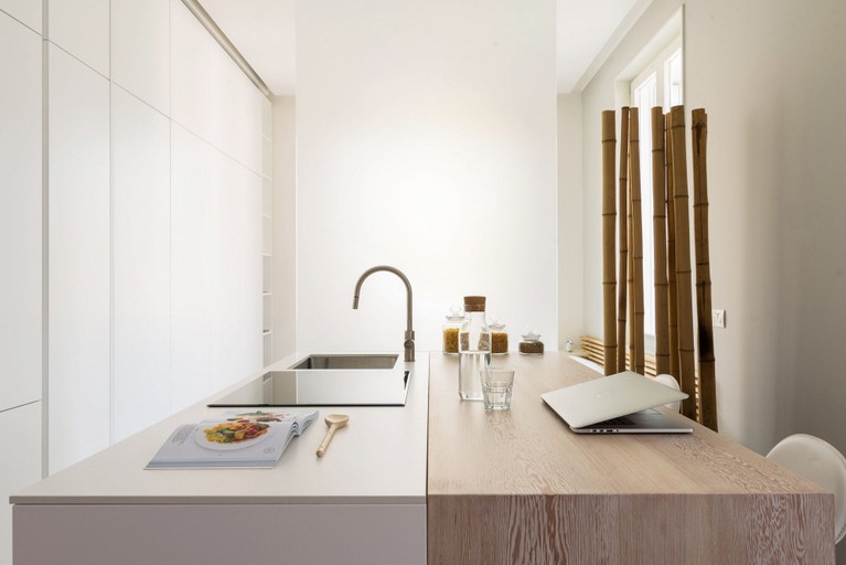 Private kitchen 4, Home at Hotel Boccherini luxury studio, Milano