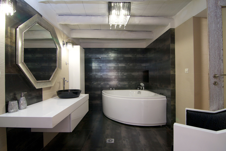 Bathroom, Blue Paradise, Crete