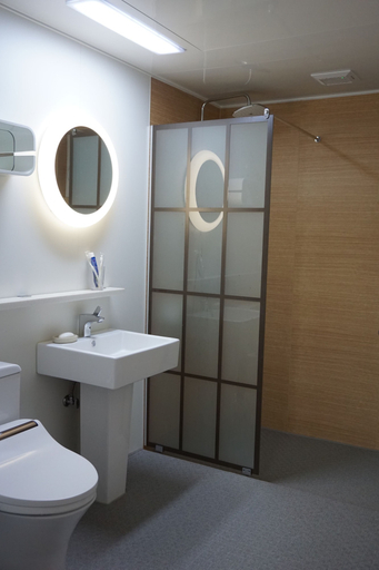 Bathroom 3, The Ocean Pension, Jeju