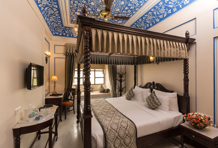 Bedroom 4, Umaid Haveli - A Heritage Style Hotel & Resort, Jaipur