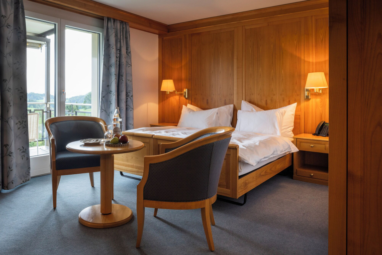 Bedroom 2, Vegan Health Hotel Sonnenberg, Appenzell Ausserrhoden