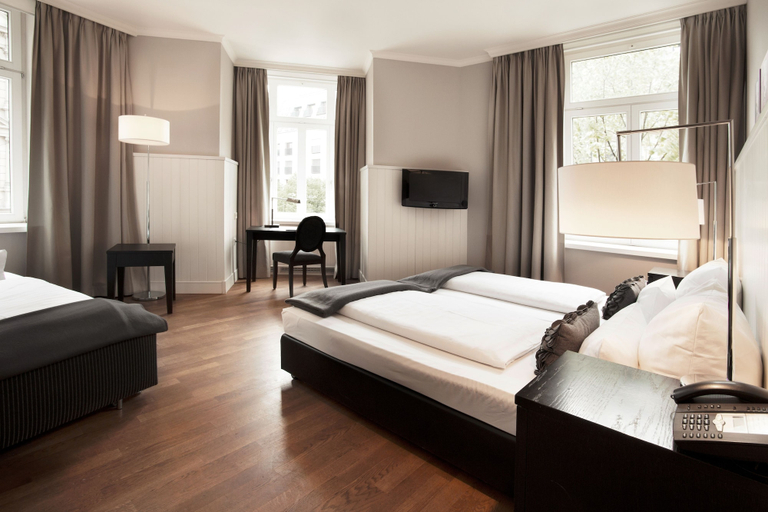 Bedroom 2, Victoria Hotel Frankfurt, Frankfurt am Main