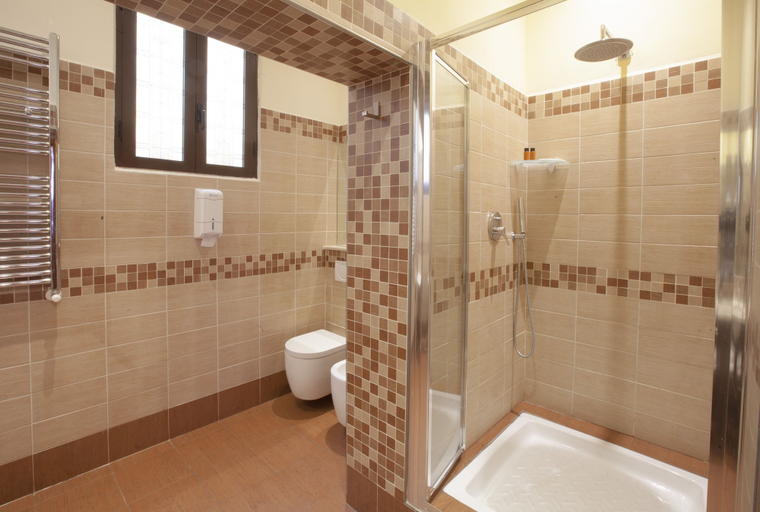 Bathroom 3, Hotel Ester, Florence