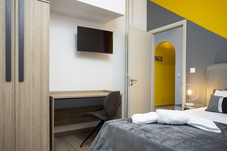 Bedroom 3, Intimate classy studio in Athens, Attica