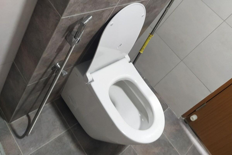 Bathroom 4, Luxurious Flat near Trivandrum railway station, Thiruvananthapuram