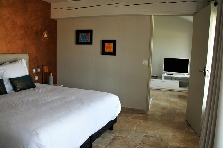 Bedroom 2, Hôtel du Couvent, Ardèche