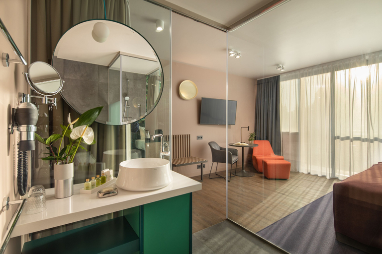 Bathroom 5, Cortile Hotel - Adult only, Budapesti