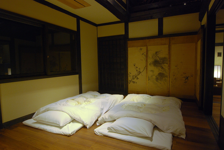 Bedroom 3, Tougenkyo-iya Mountain Village, Miyoshi