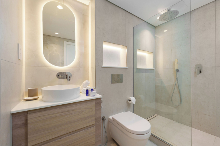 Bathroom 5, Maison Privee - Modern Chic Apt w/ Spectacular Downtown Views, Dubai