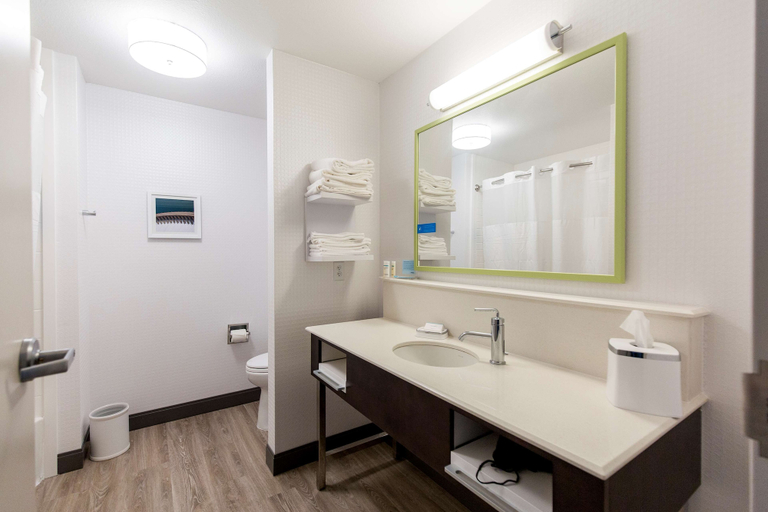 Bathroom 4, Hampton Inn Bismarck, Burleigh