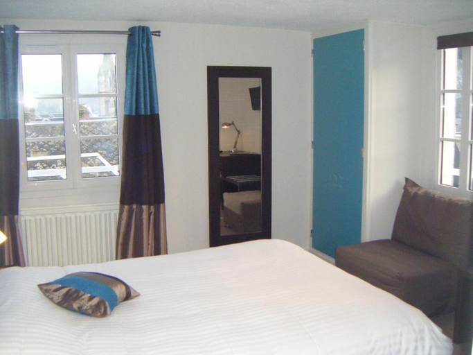 Bedroom 5, Logis Hotel Le Bellevue, Seine-Maritime
