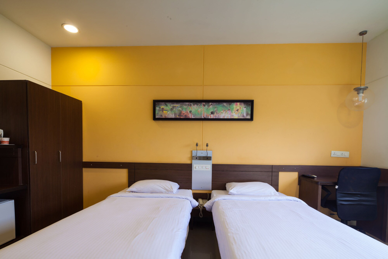Bedroom 2, Ginger Mumbai Andheri (MIDC), Mumbai Suburban