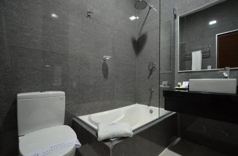 Bathroom 4, Hotel Camino Plaza, Cercado