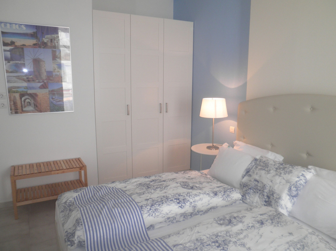 Bedroom 3, Seafront Studios & Apartments, North Aegean