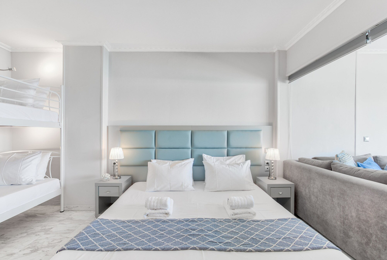 Bedroom 2, Chic Modern Seaside Oasis -Sunny Piraeus, Attica