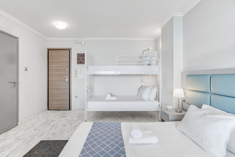 Bedroom 3, Chic Modern Seaside Oasis -Sunny Piraeus, Attica