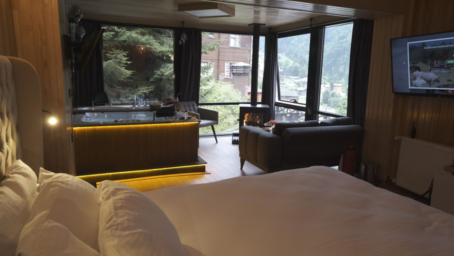 Bedroom 5, Ayder Villa de Pelit Hotel, Ardeşen