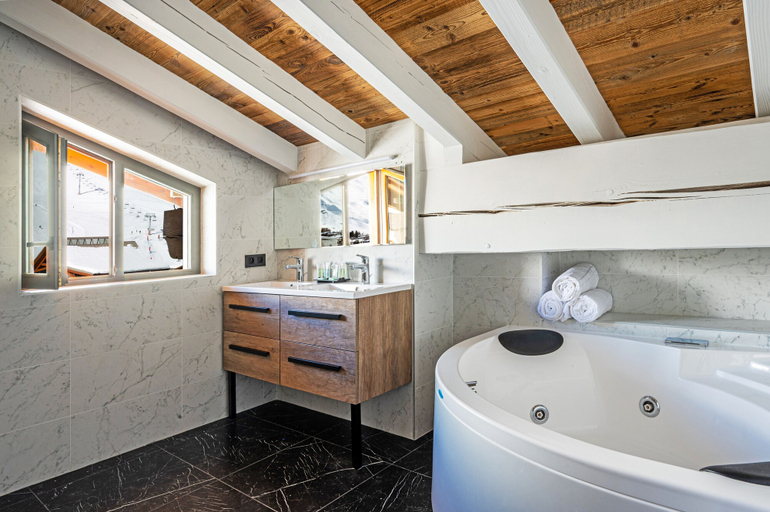 Bathroom 4, Hôtel Le Levanna by Les Etincelles, Savoie