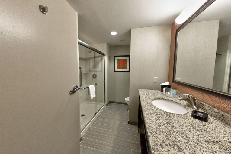 Bathroom 4, Hampton Inn Neptune/Wall, Monmouth