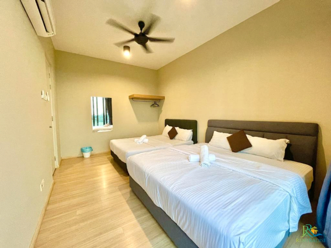 Bedroom 3, Cube 8 Teens Taman Mount Austin Apartment by UHA, Johor Bahru