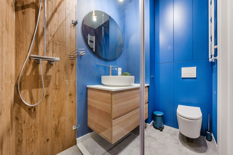 Bathroom 4, Apartamenty Sun & Snow Riverfront Gdansk, Gdańsk City