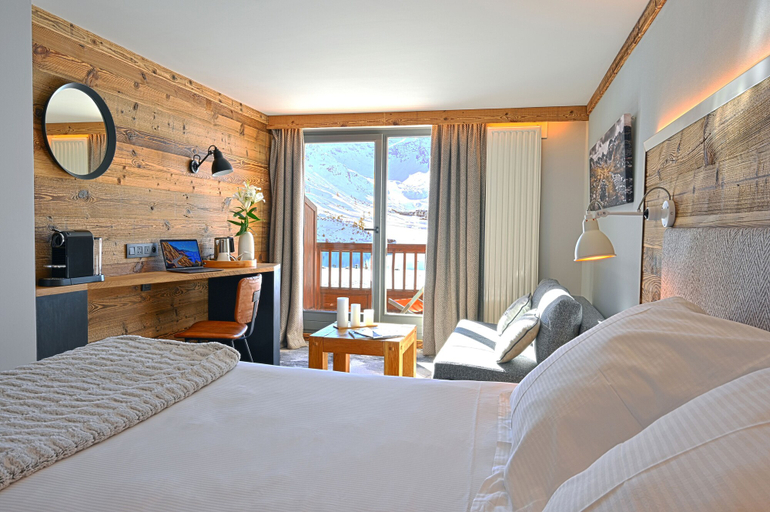Bedroom 2, Hôtel Le Levanna by Les Etincelles, Savoie