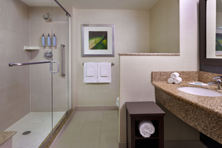 Bathroom 5, Courtyard by Marriott Calgary Airport, Division No. 6