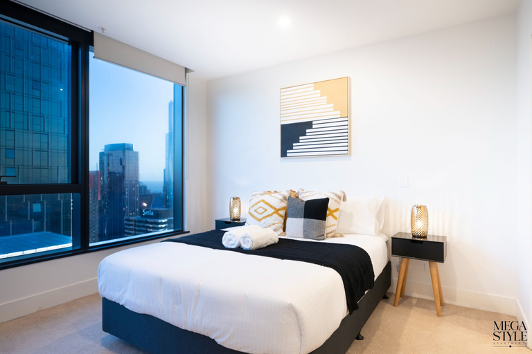 Bedroom 3, Mega Style Apartments Vision, Melbourne