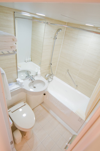 Bathroom 5, Daiwa Roynet Hotel Osaka Uehonmachi, Osaka