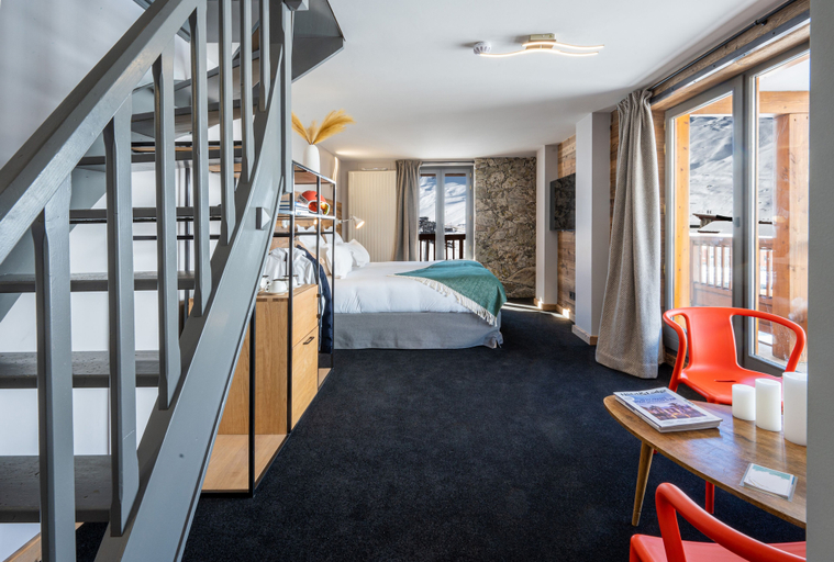 Bedroom 2, Hôtel Le Levanna by Les Etincelles, Savoie