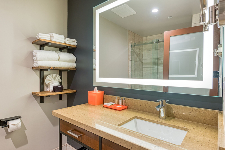 Bathroom 4, Hotel Lexen Santa Clarita Valencia Near Six Flags, Los Angeles