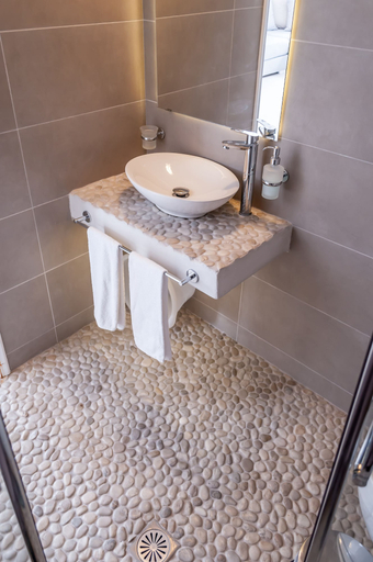 Bathroom 5, Milos Bay Suites, South Aegean