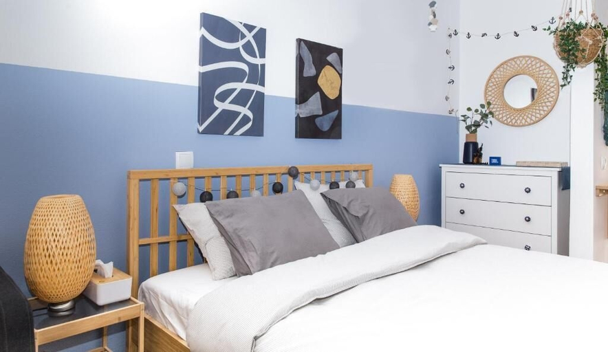 Room 4, Boho Blu Apartment by A&D Properties, Attica