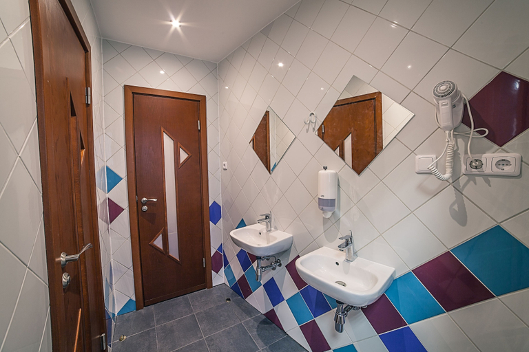 Bathroom 3, Mosaic Hotel, Riga