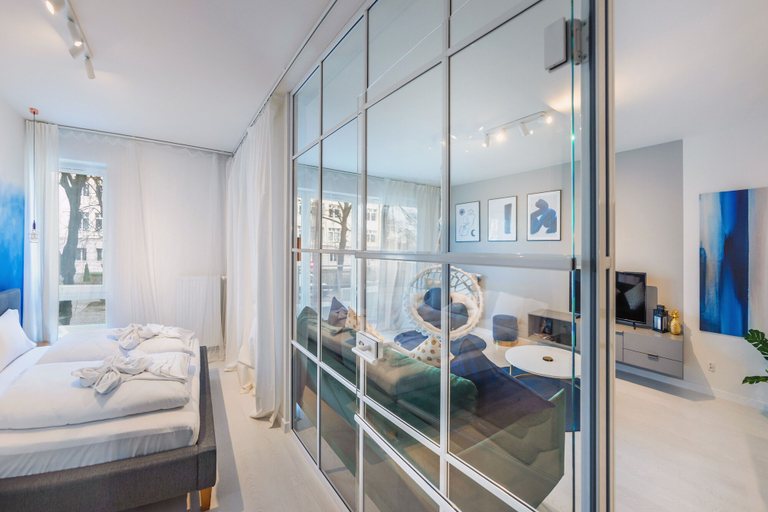 Bedroom 3, Apartamenty Sun & Snow Riverfront Gdansk, Gdańsk City