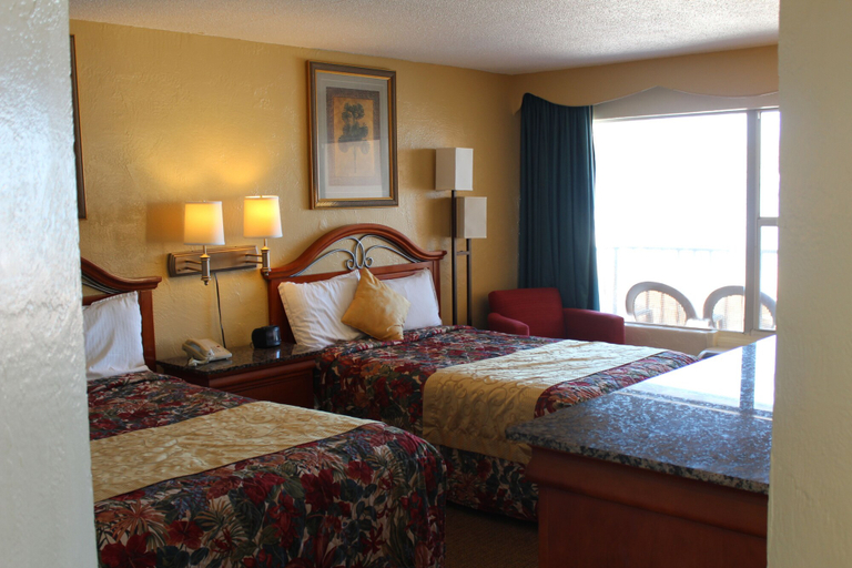 Bedroom 3, Grand Prix Motel on the Beach, Volusia