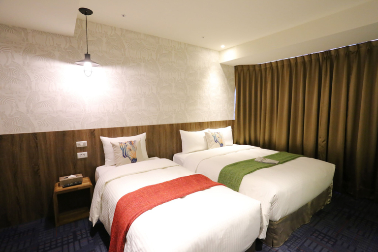 Bedroom 2, ARK Hotel-Chang'an Fuxing, Taipei City