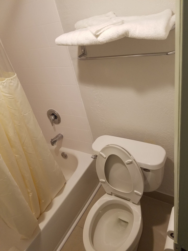 Bathroom 5, Budget Inn, Broward