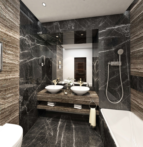 Bathroom 5, Khalidia Palace Hotel Dubai, Dubai