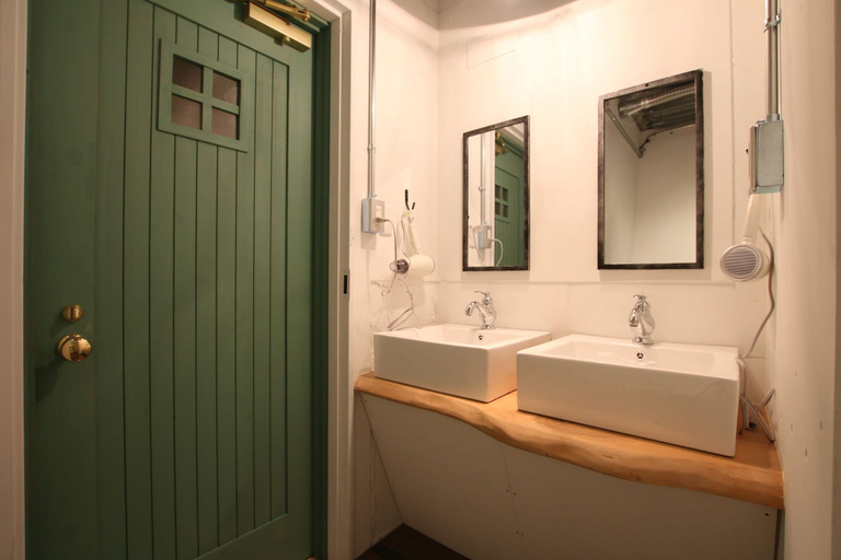 Bathroom 4, 365BASE outdoor hostel, Hamamatsu