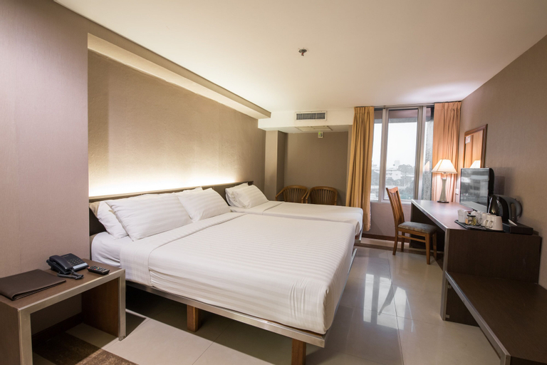 Bedroom 2, Bangkok City Suite Hotel, Ratchathewi