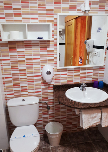 Bathroom 5, Hotel Alaska, Murcia