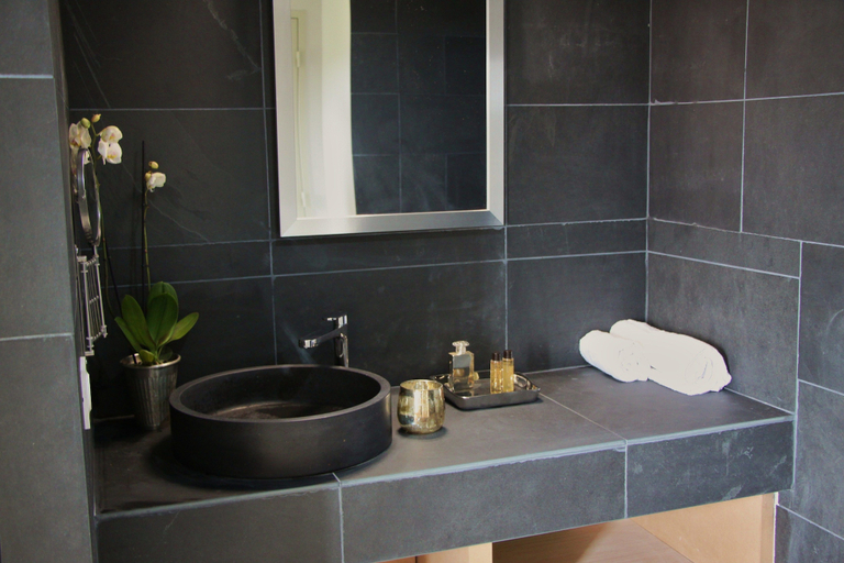 Bathroom 3, Hôtel du Couvent, Ardèche