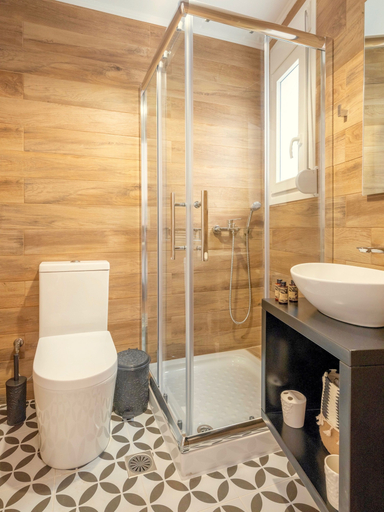 Bathroom 4, Sky, Crete