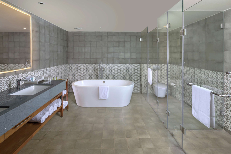 Bathroom 4, DoubleTree by Hilton Goa-Panaji, North Goa