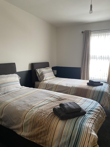 Bedroom 2, Brinkburn Serviced Apartments, Darlington