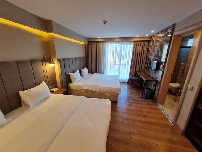 Bedroom 2, Air Boss Istanbul Airport and Fair Hotel, Küçükçekmece