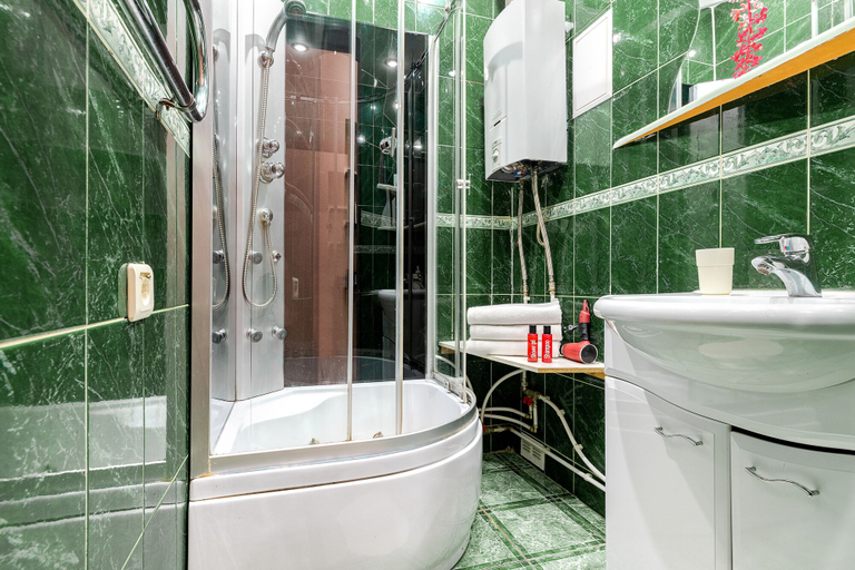 Bathroom 2, Welcome Home Apartments Fontanka 58, Sankt-Peterburg gorsovet