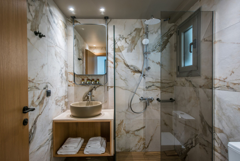 Bathroom, Riviera Beach Hotel, Crete